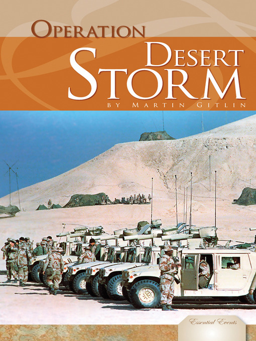 Title details for Operation Desert Storm by Martin Gitlin - Available